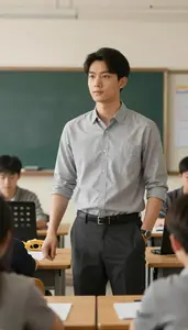 Dean Leading A Physical Education In A Music Classroom With Instruments At