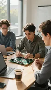Embedded Systems Engineer Architecting A System Design Engineering Team