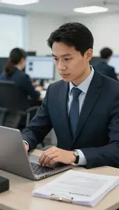 Intelligence Analyst Ensuring Corporate Compliance At In A Security Analysis