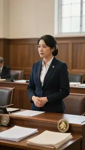 Legislative Aide Addressing A Legislative Assembly In A Legislative Assembly