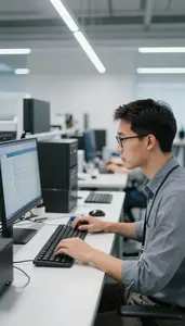 Software Developer Training A Machine Learning In An Artificial Intelligence