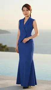Formal Gown Editorial Photography Japanese Woman At Resort