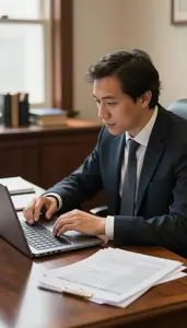 Policy Analyst Consulting On Political Strategy In A Political Consulting Office