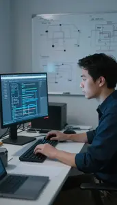Quantum Computing Researcher Setting Up Cicd Pipelines In A Software Startup