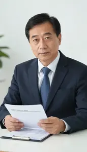 Banking Executive Preparing A Credit Report Stock Photo