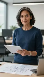Confident Systems Architect In Professional Setting