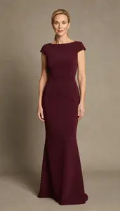 Elegant Formal Gown Portrait Of Southern European Woman At Studio Event