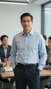 Expert Organizational Consultant In Corporate Workspace
