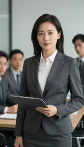 Legal Counsel Delivering Business Presentation