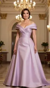 Mexican Woman In Her 50s In Ball Gown Gala Portrait Photography