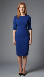 Mixed Race Early 20s Woman Formal Dress Fashion At Studio Event