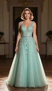 Professional Ball Gown Portrait Brazilian Woman Gala Shoot