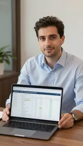 Professional High Net Worth Advisor Presenting A Wealth Management Plan