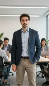 Professional Project Manager In Executive Office