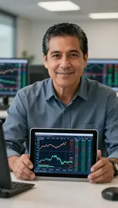 Professional Quantitative Trader Studying Price Action Patterns