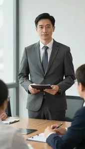 Sales Representative Professional Business Portrait