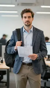 Software Engineer Leading Meeting In Corporate Office