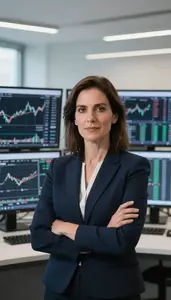 Successful Fixed Income Trader Tracking Market Movements