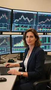 Successful Floor Trader Tracking Market Movements
