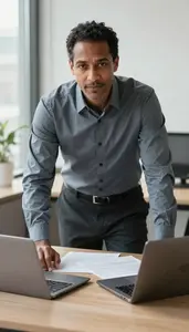 Accountant Delivering Business Presentation