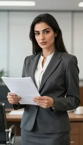 Attorney Delivering Business Presentation