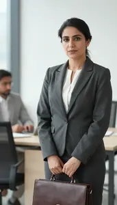 Attorney Leading Meeting In Corporate Office