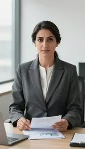 Confident Accountant In Professional Setting