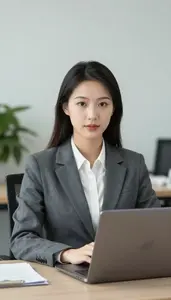Confident Client Manager In Professional Setting