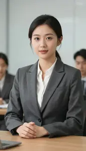 Confident Department Head In Professional Setting