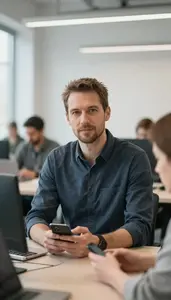 Confident Software Engineer In Professional Setting