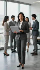 Confident Tax Professional In Professional Setting
