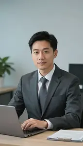 Confident Tax Professional In Professional Setting