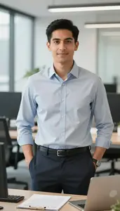 Contract Manager Professional Corporate Portrait