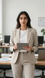 Expert Brand Manager In Corporate Workspace