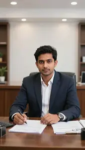Man Finance Professional Advising On Asset Allocation Strategy