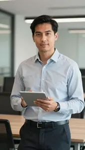 Professional Account Manager In Business Environment