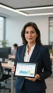Professional Cfo Conducting Cost Analysis