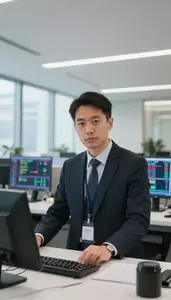 Professional Day Trader Reviewing Live Market Data Feeds
