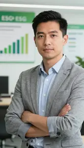 Professional Esg Investment Specialist Discussing Esg Integration Strategies