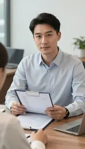 Professional High Net Worth Advisor Consulting With A High Net Worth Client