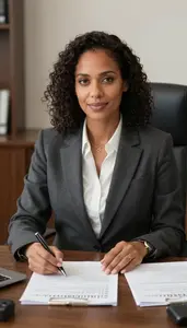 Professional Private Banker Presenting A Wealth Management Plan