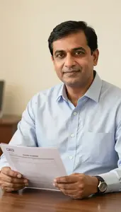 Professional Private Banking Director Preparing A Credit Report