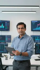 Professional Robo Advisor Manager Reviewing Robo Advisor Performance