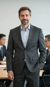 Professional Sales Representative In Business Environment
