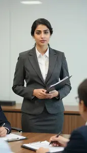 Professional Sales Representative In Business Environment