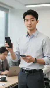 Professional Sales Representative In Executive Office