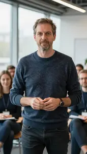 Professional Tech Entrepreneur In Business Environment