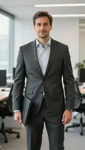 Sales Representative Delivering Business Presentation