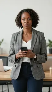 Social Media Manager Professional Business Portrait