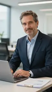 Successful Actuary Reviewing Risk Mitigation Strategies